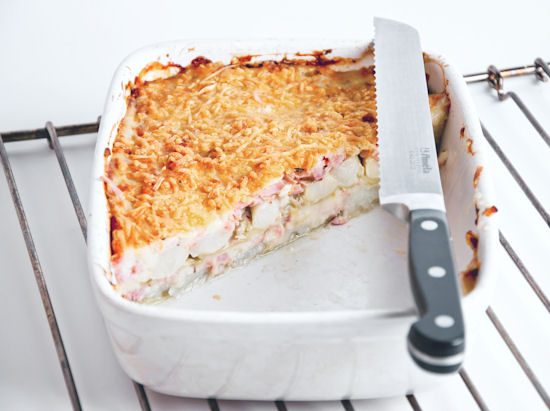 Asperge lasagne